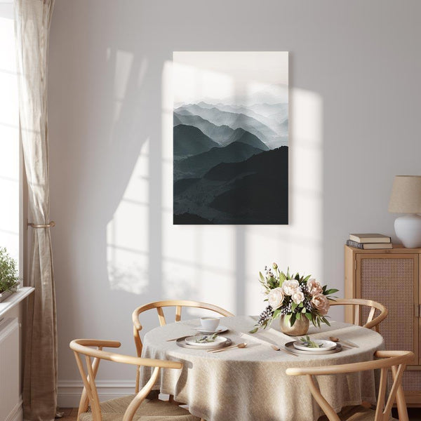Quadro - Parallel Ridges (1 Part) Vertical
