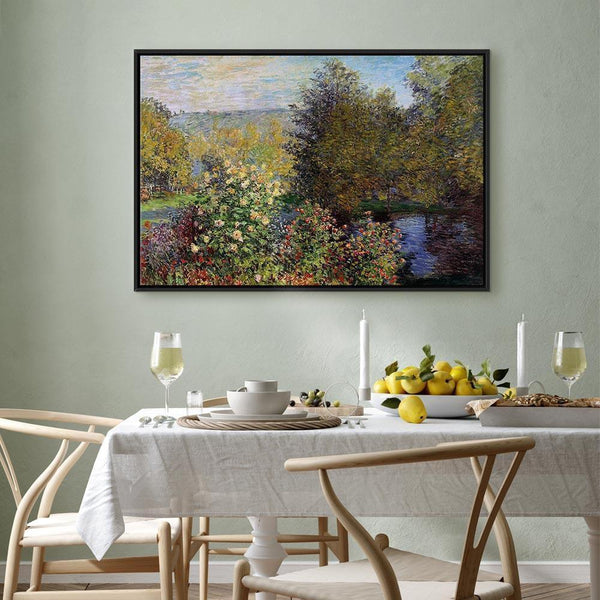 Quadro - Claude Monet – Garden at Montgeron (detail)