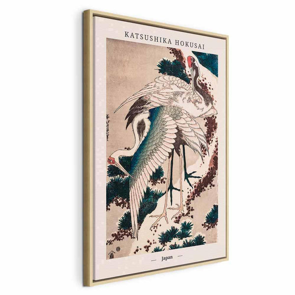 Quadro - Cranes (1 Part) Vertical