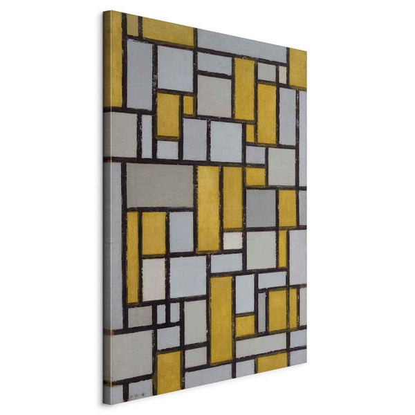 Quadro XXL - Piet Mondrian – Composition with Grid 31
