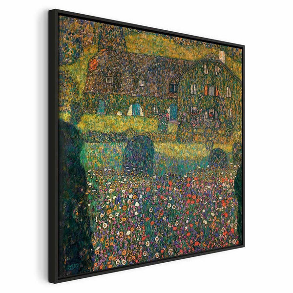 Quadro - Gustav Klimt – Country House on the Attersee Lake
