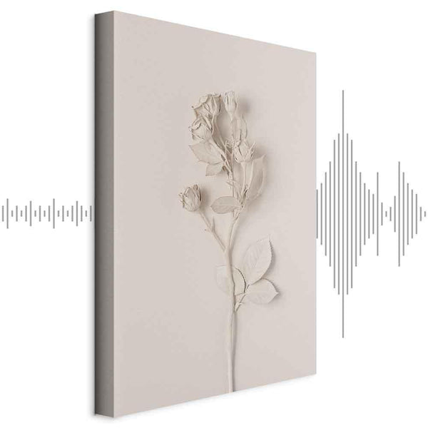 Quadro - Harmonious Rose (1 Part) Vertical