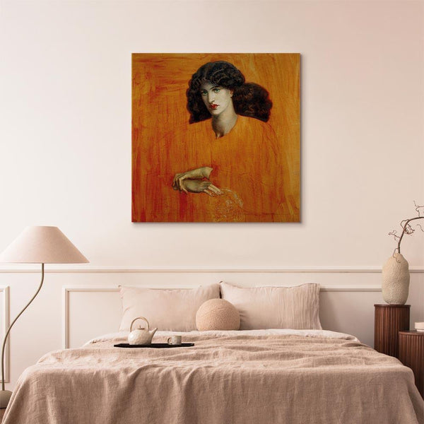 Quadro - Dante Gabriel Rossetti – La Donna della Finestra