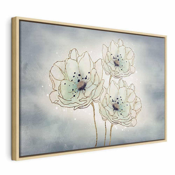 Quadro - Ocean Flowers (1 Part) Wide