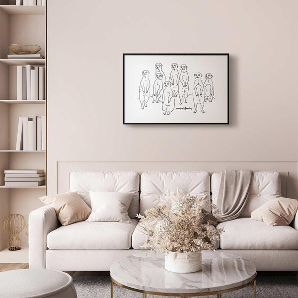 Poster - Meerkat Family