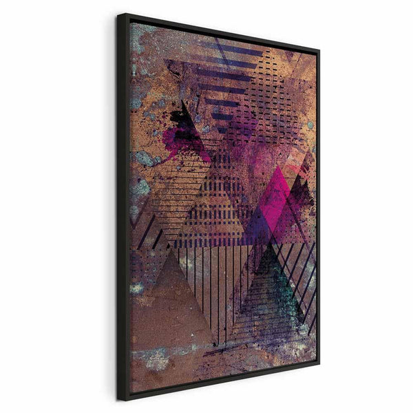 Quadro - Honey Abstraction (1 Part) Vertical
