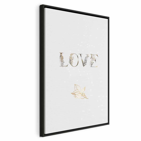 Quadro - Love Is Strength (1 Part) Vertical