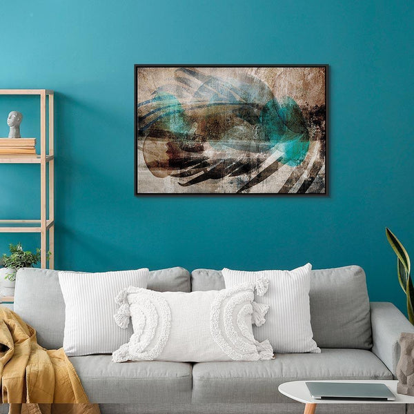 Quadro - Abstract Plume (1 Part) Wide