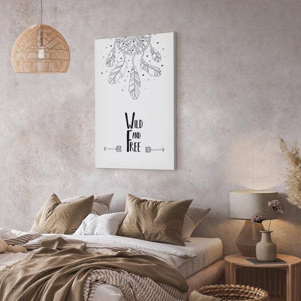 Quadro - Wild and Free (1 Part) Vertical