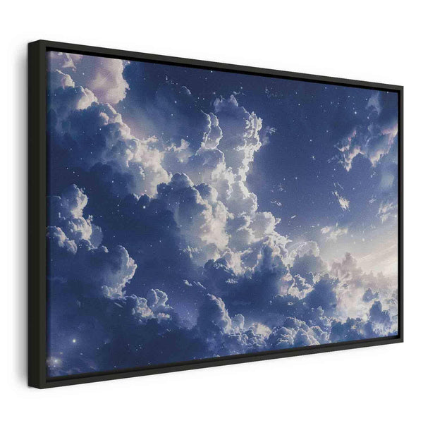 Quadro - Starry Clouds and Delicate Light Over a Corner of the Sky