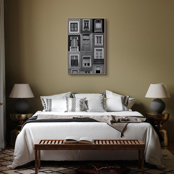 Quadro - Patterned Windows (1 Part) Vertical