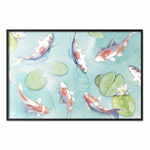 Poster - Pond in Japan