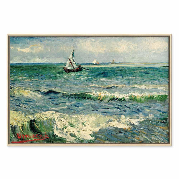 Quadro - Vincent van Gogh – Seascape at Saintes-Maries