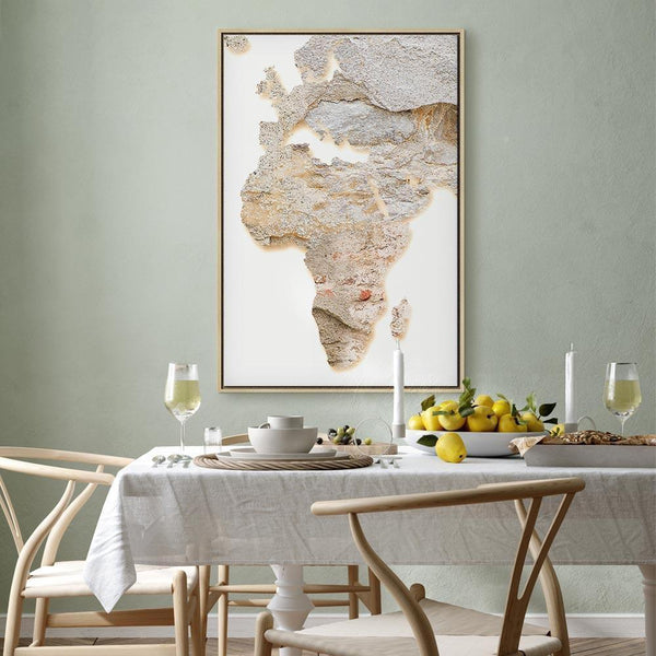 Quadro - Hot Continent (1 Part) Vertical