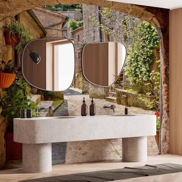 Carta da parati - Provincial alley in Tuscany