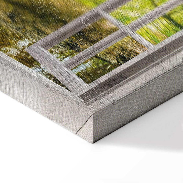 Quadro - Window: View on Forest