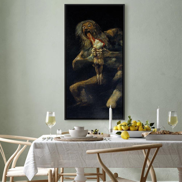 Quadro - Francisco Goya – Saturn Devouring His Son