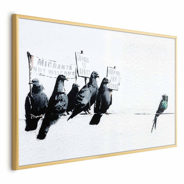 Poster - Xenophobic Pigeons