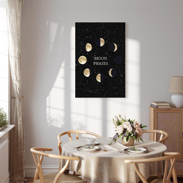 Quadro - Lunar Cycle (1 Part) Vertical