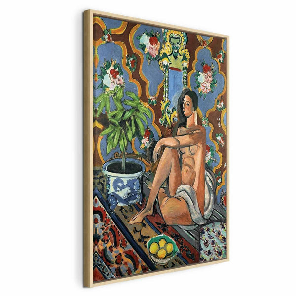 Quadro - Henri Matisse – Decorative Figure on Ornamental Ground