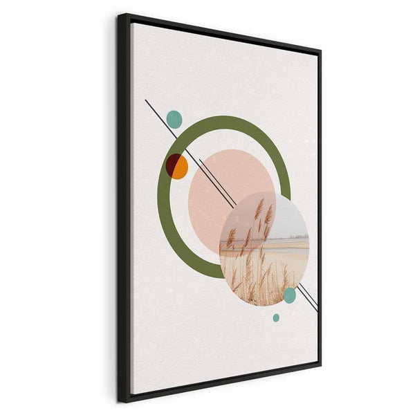 Quadro - Geometric Landscape (1 Part) Vertical