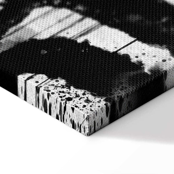 Quadro - Striped Nature (1 Part) Vertical
