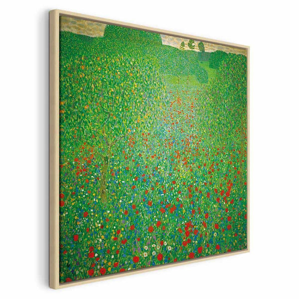Quadro - Gustav Klimt – Poppy Field