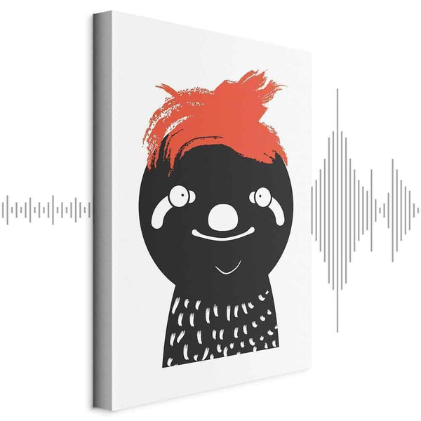 Quadro - Crazy Sloth (1 Part) Vertical