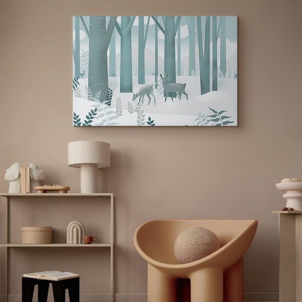 Quadro - Fairy-Tale Forest (1 Part) Vertical - First Variant