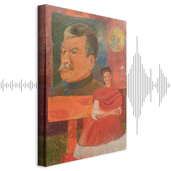 Quadro - Frida Kahlo – Self-Portrait with Stalin