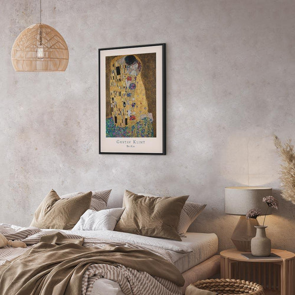Quadro - Gustav Klimt - The Kiss (1 Part) Vertical