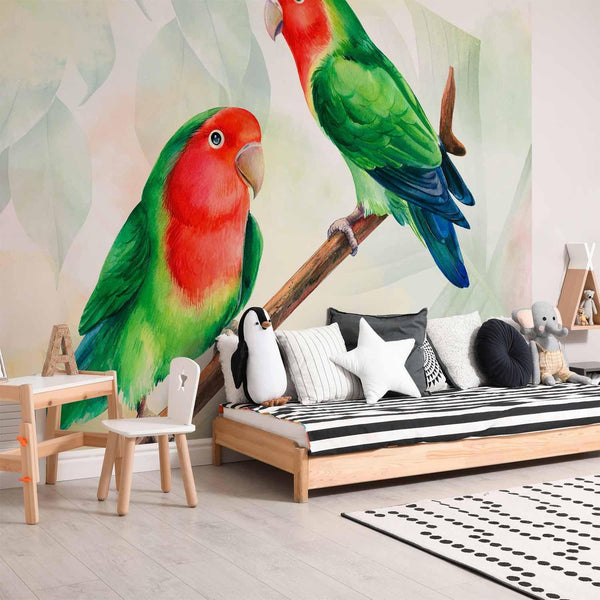 Carta da parati - Lovebirds