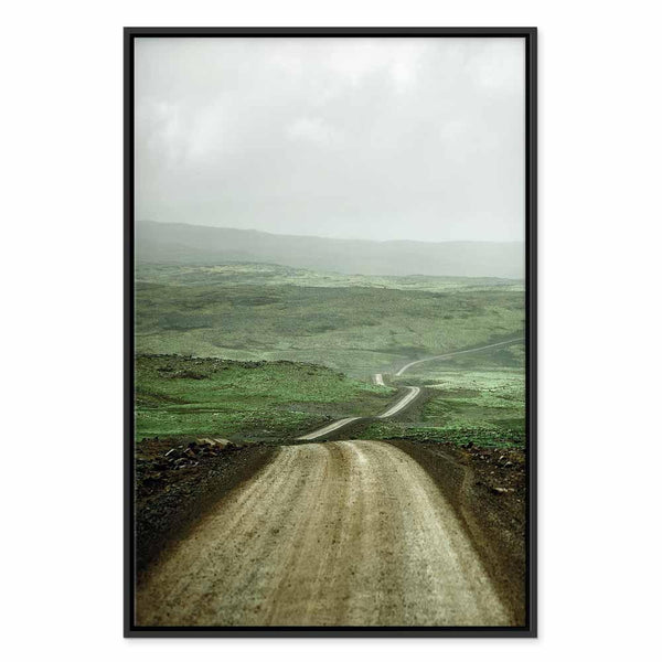 Quadro - Road Across the Plains (1 Part) Vertical