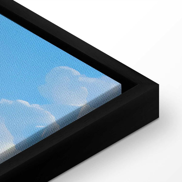 Quadro - Ocean in the Air: Waving Clouds Reflecting Morning Light