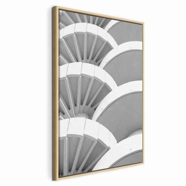 Quadro - White Detail (1 Part) Vertical