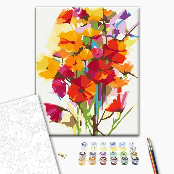 Quadro fai da te - Summer Flowers