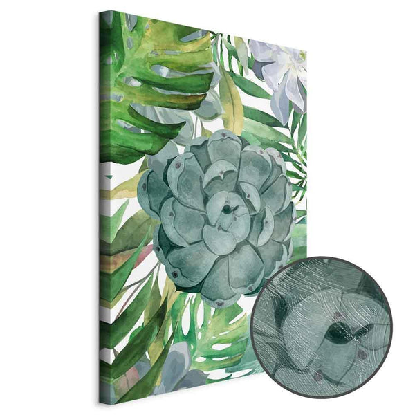 Quadro - Tropical Flora (1 Part) Vertical