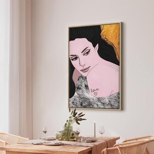 Quadro - Sensual and Love (1 Part) Vertical