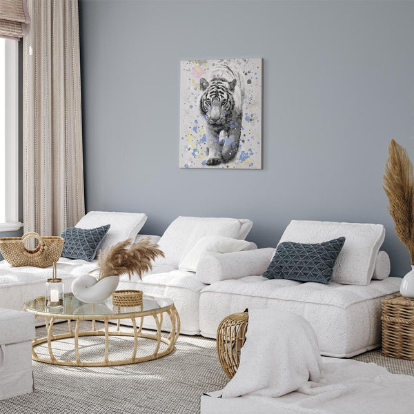 Quadro fai da te - White Tiger