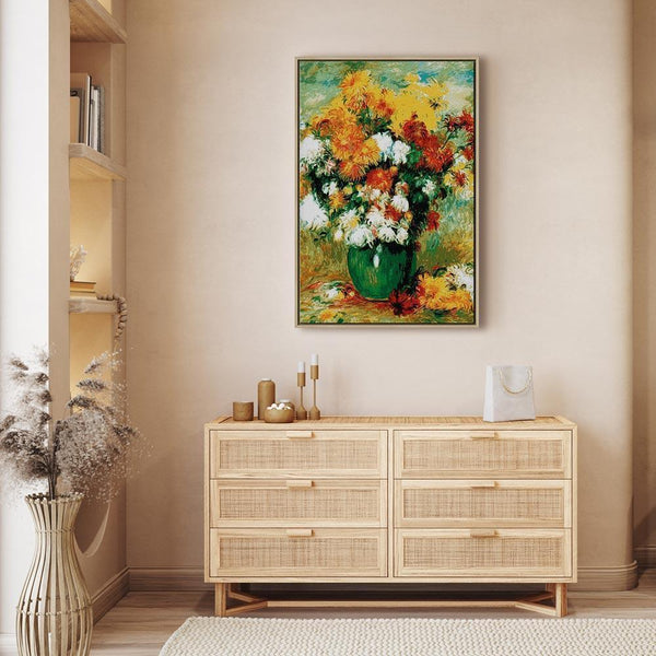 Quadro - Pierre-Auguste Renoir – Chrysanthemums