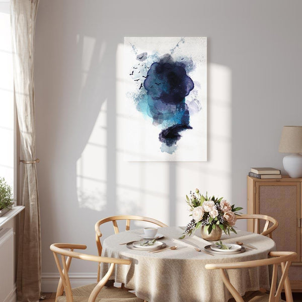 Quadro - Blue Memory (1 Part) Vertical