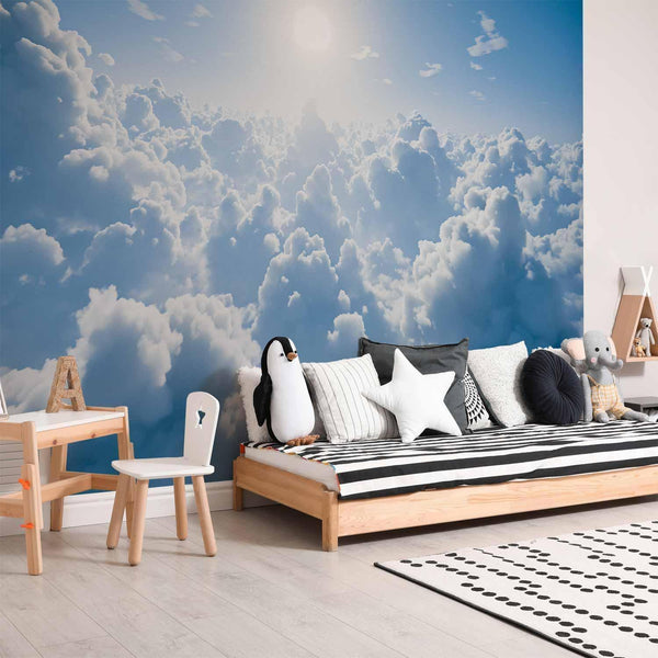 Carta da parati - Heavenly Calm: Warm Rays of the Sun