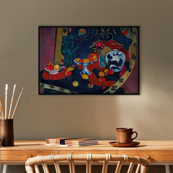 Quadro - Henri Matisse – Still Life with Fruit and Bronze Statuette