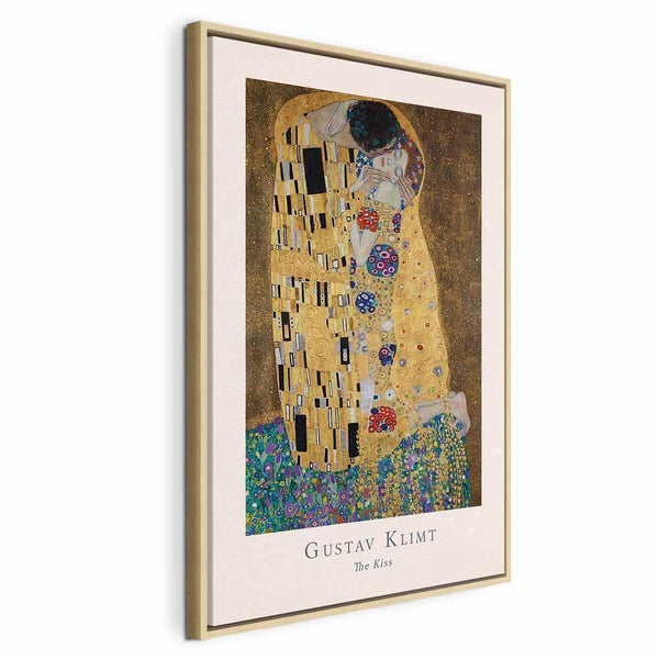 Quadro - Gustav Klimt - The Kiss (1 Part) Vertical