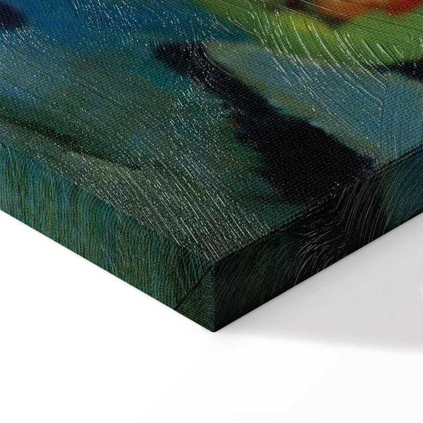 Quadro - Franz Marc – The Red Horses (Grazing Horses IV)