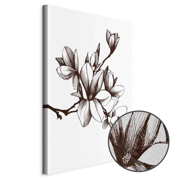 Quadro - Renaissance Magnolias (1 Part) Vertical