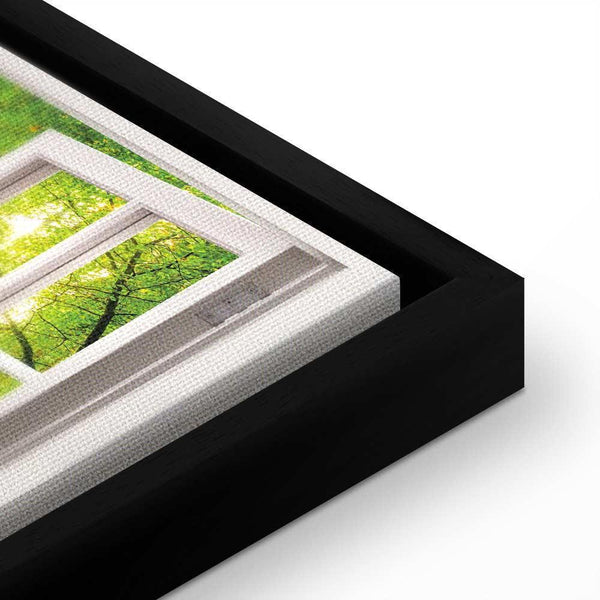 Quadro - Window: View on Forest