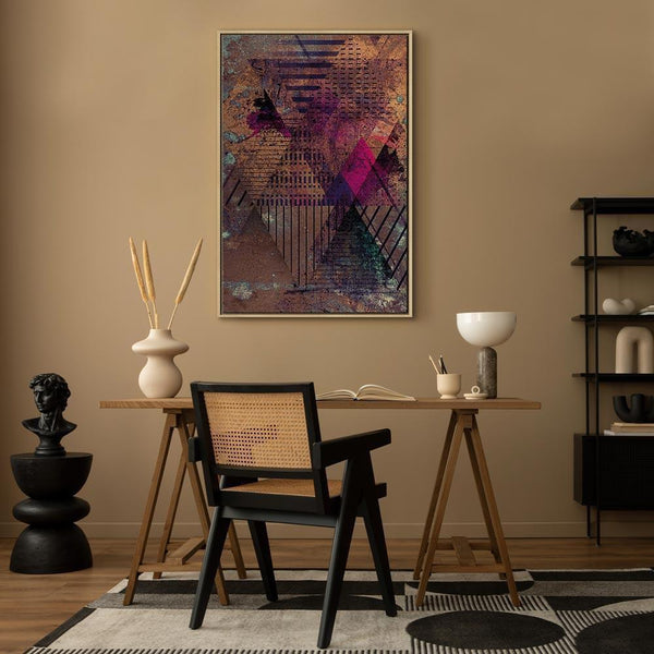 Quadro - Honey Abstraction (1 Part) Vertical