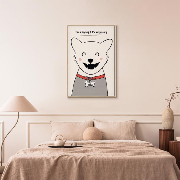 Quadro - Doggy Harry (1 Part) Vertical