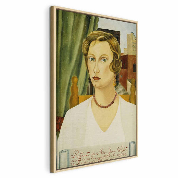 Quadro - Frida Kahlo – Portrait of Mrs Jean Wight